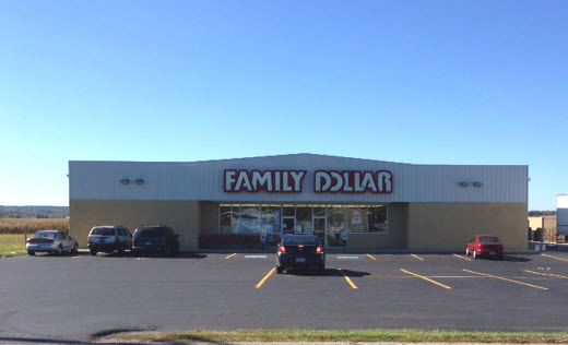 Family Dollar Investment Frankfort OH: 595 Country Road 87, Frankfort, OH 45628